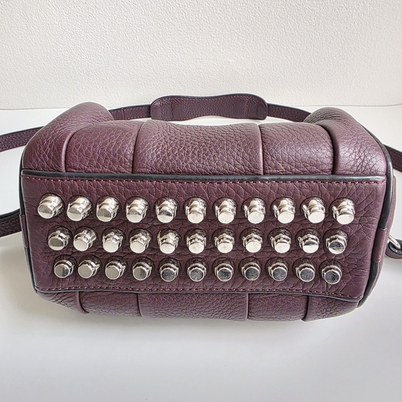 Alexander Wang Mini Rockie Satchel Dark Red - Picture 8 of 16